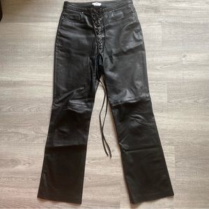 LPA leather pants
